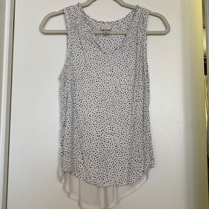 Leopard print tank top